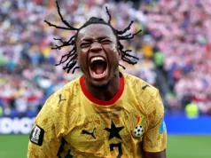 Qual é a classificação atual de Gana na FIFA antes da partida da Copa do Mundo de 2026 contra a Colômbia?
