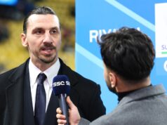 ‘Eles jogaram com um jogador a menos’ Zlatan mira na estrela do Arsenal por sua atuação na Inglaterra