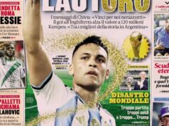 Jornais de hoje – Golden Lautaro, a vingança da AS Roma
