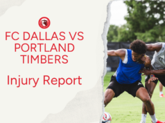 Relatório de lesões do FC Dallas vs. Portland Timbers: Quem entra e quem sai?