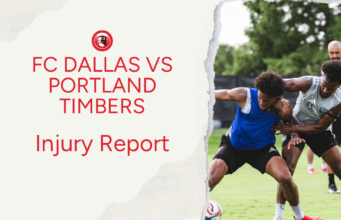 Relatório de lesões do FC Dallas vs. Portland Timbers: Quem entra e quem sai?