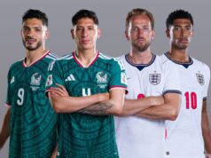 O confronto da Inglaterra na Copa do Mundo contra o México continua à 1h, enquanto Gary Neville e o técnico da FIFA passam horas confusos