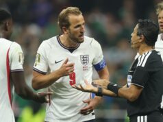 Harry Kane recebeu cartão amarelo contra o México?