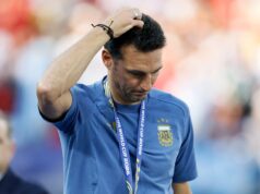 “Não sei se posso continuar”, gritou Lionel Scaloni após a derrota da Argentina na final da Copa do Mundo, na Espanha