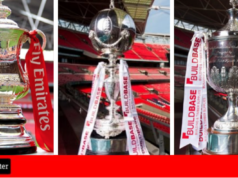 REVELADO: Sorteios das duas primeiras rodadas de abertura da FA Cup 2026/27, FA Trophy e FA Vase