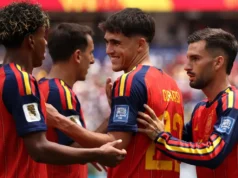 Qual é a classificação atual da Espanha na FIFA antes da partida da Copa do Mundo de 2026 contra Portugal?