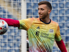 The Revs prolongam empréstimo de Matt Turner até ao final de 2026