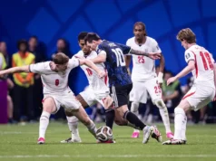 Inglaterra 1 Argentina 2 e começam as cobranças de saída da Copa do Mundo de 2026