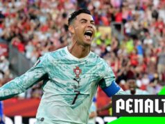 Ronaldo empata para Portugal de pênalti