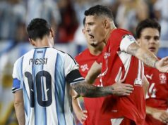 ‘Jogamos contra a Argentina, 70 mil torcedores argentinos, o árbitro e o VAR’