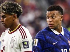 Copa do Mundo de 2026: classificações dos jogadores França-Espanha para a semifinal da Copa do Mundo