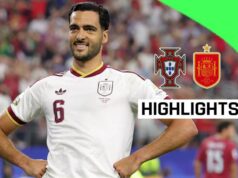 Espanha nas quartas de final após vitória tardia de Merino sobre Portugal
