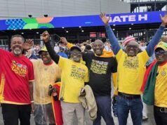 Os amigos que dirigiram de Gana para a Copa do Mundo