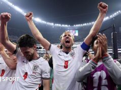 Copa do Mundo de 2026: Inglaterra elogiada por “coração e crença” na vitória do México