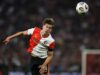 Stuttgart vai se juntar à corrida de ataque do Feyenoord Leo Sauer (20).