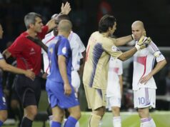 O árbitro revelou o que Zidane lhe disse após o cartão vermelho contra a Itália na final da Copa do Mundo de 2006