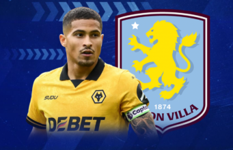 Aston Villa concorda em contratar João Gomez, tornando-o o quarto jogador a atingir a marca