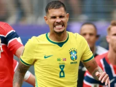 ‘O futebol é agora a causa da pior dor da minha vida’, disse Bruno Guimarães após a eliminação do Brasil na Copa do Mundo contra a Noruega