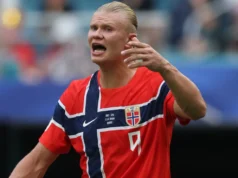 O técnico da Noruega revelou que Erling Haaland jogou com cansaço e uma perna morta contra a Inglaterra