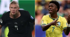 Invencibilidade da Noruega contra o Brasil: Erling Haaland conseguirá impedir Vinícius Junior nas oitavas de final?