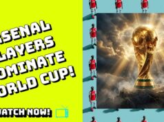 JOGADORES DO ARSENAL DOMINAM A COPA DO MUNDO | ANTECIPADO