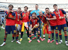 Assista: Jogadores do Barcelona parabenizam companheiros após o triunfo da Espanha na Copa do Mundo