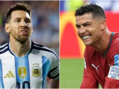 Cristiano Ronaldo está empatado com Lionel Messi na história da Copa do Mundo após pênalti contra a Croácia