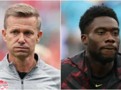Jesse Marsch explica o motivo da saída de Alphonso Davies da eliminação do Canadá na Copa do Mundo contra o Marrocos