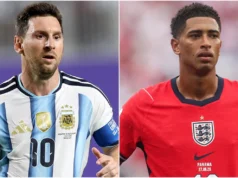 Como a vitória, empate ou derrota da Argentina contra a Inglaterra afetará a chave da Copa do Mundo de 2026