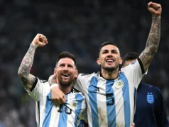 Lionel Messi deu o último voto de confiança quando Leandro Paredes marcou um gol que empurrou a Argentina além da defesa do título da Copa do Mundo