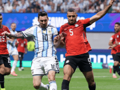 Estatísticas da partida entre Argentina e Egito: oitavas de final da Copa do Mundo de 2026 – transmissão ao vivo