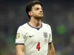 Declan Rice fala sobre três jogadores da Inglaterra com problemas físicos antes do confronto das quartas de final da Copa do Mundo de 2026 contra a Noruega