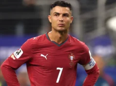 Cristiano Ronaldo quebrou o infeliz recorde da Copa do Mundo de 60 anos que ninguém queria possuir, quando a Espanha acabou com o sonho de Portugal