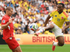 Estatísticas da partida entre Suíça e Colômbia: oitavas de final da Copa do Mundo de 2026 – transmissão ao vivo
