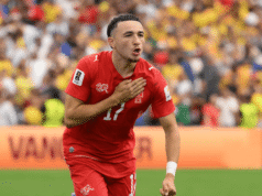 Suíça 0-0 Colômbia Estatísticas (4-3 nos pênaltis): A Suíça se classifica para as quartas de final da Copa do Mundo ao vencer nos pênaltis