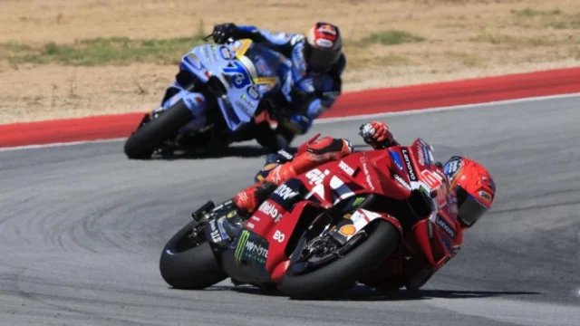 Sprint MotoGP del GP de Aragón: resumen, resultado y tiempos Marc Márquez y Jorge Martín, en vivo