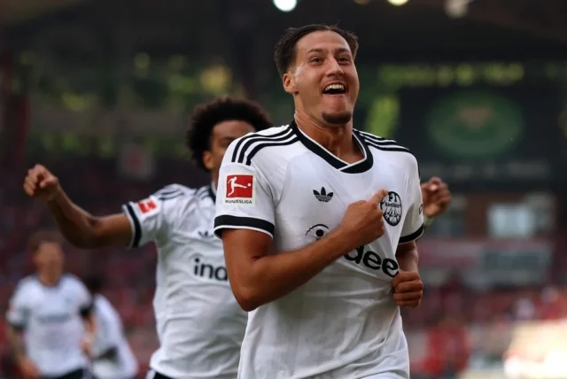 Eintracht Frankfurt striker Younes Ebnoutalib pleased with 'confidence boosting' opening day hat trick - Get German Football News