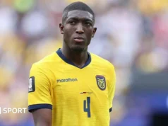 Notícias sobre transferência do Aston Villa: O clube está em negociações com o Club Brugge pelo zagueiro Joel Ordoñez Aston Villa transfer news: Club in talks with Club Brugge for defender Joel Ordonez