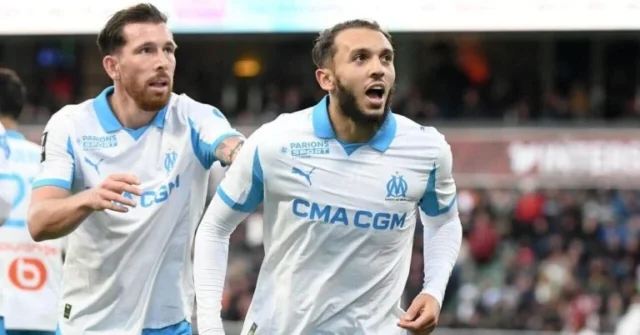 Gouiri at the double as Marseille hammer 10-man Strasbourg