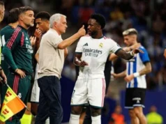 Acredito no julgamento espanhol, disse Mourinho após o técnico do Real Madrid criticar o tratamento dispensado a Vinicius ‘I have faith in Spainish officiating’, Mourinho says after Madrid boss slams Vinicius treatment