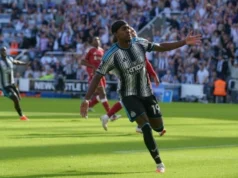 ASSISTIR: Elanga abre impasse para o Newcastle contra o Liverpool WATCH: Elanga breaks deadlock for Newcastle against Liverpool