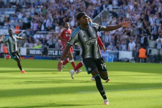 WATCH: Elanga breaks deadlock for Newcastle against Liverpool WATCH: Elanga breaks deadlock for Newcastle against Liverpool