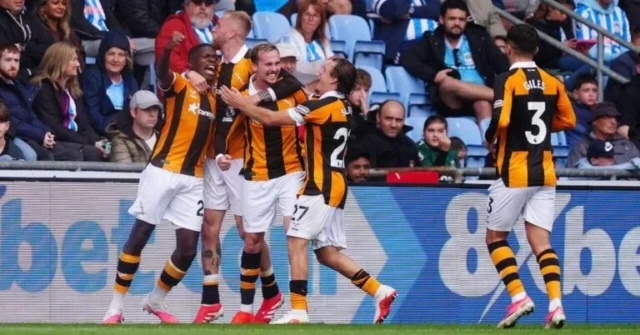 Coventry City 0-1 Hull City: Millar scores late winner as hosts see party spoiled Coventry City 0-1 Hull City: Millar scores late winner as hosts see party spoiled