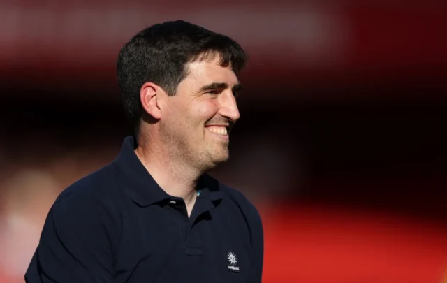 NOTTINGHAM, ENGLAND - MAY 24: Andoni Iraola, Manager of AFC Bournemouth, looks on after the Premier League match between Nottingham Forest and Bournemouth at the City Ground on May 24, 2026 in Nottingham, England. (Photo by Cameron Smith/Getty Images) (Milan links)