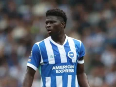 Carlos Baleba vai jogar pelo Manchester United Carlos Baleba to get around pitch for Man United