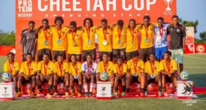 Daniela Abbas, atacante do Black Maidens, brilha como artilheira da Cheetah Cup • Sahara Football Black Maidens forward Daniella Abass shines as Cheetah Cup Top Scorer • Sahara Football