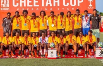 Daniela Abbas, atacante do Black Maidens, brilha como artilheira da Cheetah Cup • Sahara Football Black Maidens forward Daniella Abass shines as Cheetah Cup Top Scorer • Sahara Football