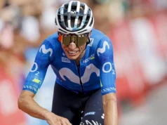 Henrique Mas: "Na corrida sprint com Pogacar tive muito pouco o que fazer" Enric Mas: "En el esprint con Pogacar poco tenía que hacer"