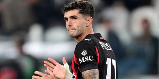 Tottenham now make approach to sign £84,000-a-week star instead of Gakpo AC Milan's Christian Pulisic reacts after missing a penalty