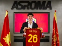 É oficial: Leonardo Balerdi chegou à Roma vindo do Marselha. Official: Leonardo Balerdi joins Roma from Marseille